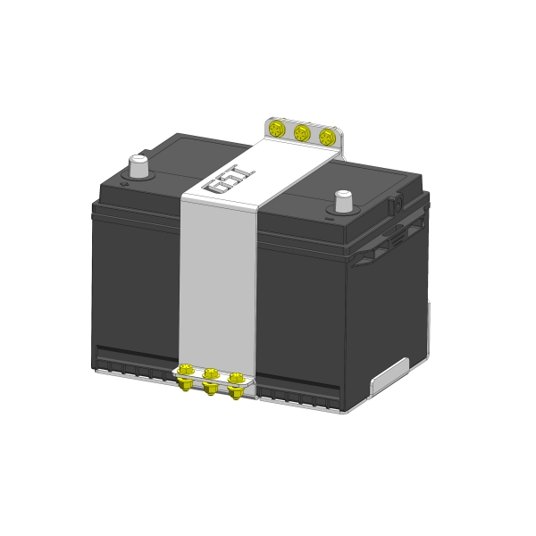 INTERSTATE BATTERY BOX (FRAME MOUNT)